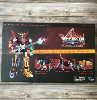 Toynami Voltron Lion Force Collector 