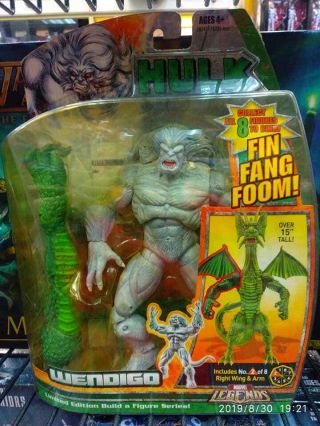 Hasbro Marvel Legends Fin Fang Foom Series 2007 - Wendigo - Rare