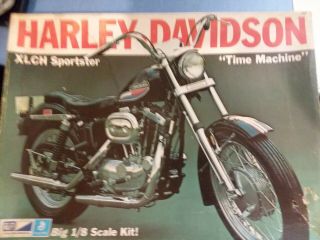 Vintage Mpc Amf Harley Davidson Xlch Sportster Model Kit 1 - 1427