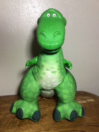 Fisher Price Disney Toy Story 3 Roaring Rex The Dinosaur Plush Stuffed Toy - 14 "