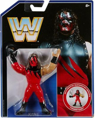 Kane Wwe Retro Wrestling Action Figure Red Face Demon Mosc Series 2 2017 Rare