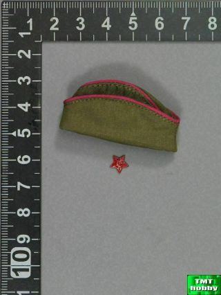 1:6 Scale Alert Line Al100023 Wwii Soviet Red Army Officer - Pilotka Cap (side C