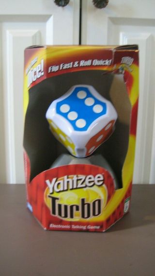 2006 Hasbro Yahtzee Turbo Electronic Talking Game