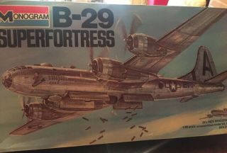 B - 29 Superfortress - Monogram Model Kit - 1/48 - No.  5700 - Opened Box