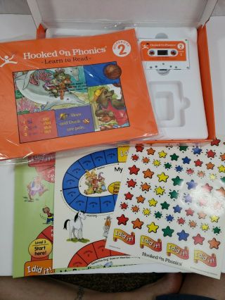 Hooked On Phonics Level 2 Learn To Read Cassettes And Workbook