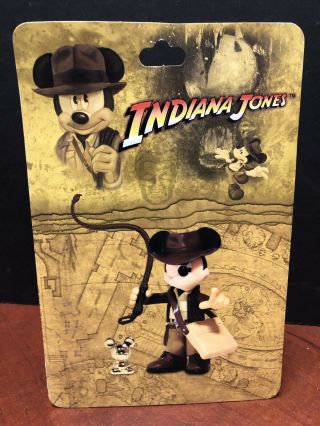 Disney Parks Mickey Mouse As Indiana Jones Figure Dela1125 2