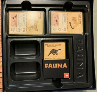 FoxMind FAUNA: A Wild Game by Friedemann Friese 2010 Out of Print 100 Complete 3
