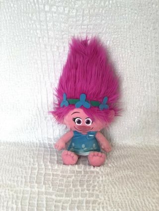 Dreamworks Trolls 17” Princess Poppy Plush Pink Troll Doll Stuffed Animal 3