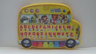 Leap Frog Touch Magic School Bus Educational Toy Alphabet Music
