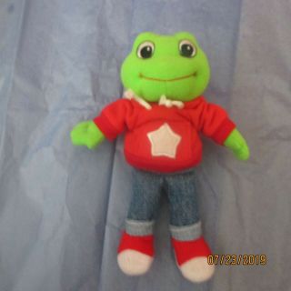 7 Inch.  Leap Frog With Hoodie Exclusive Froggy Plush