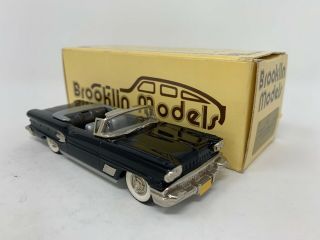Brooklin Models Brk 25 1958 Pontiac Bonneville Convertible Mib