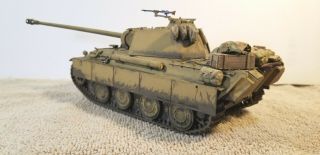 Built 1/35 Panther German Panzer Ww 2 Tank Professionally Built