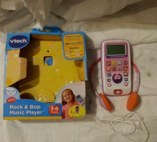 Vtech Rock And Bop Music Player 3 - 6years Old - Pink - And Fully