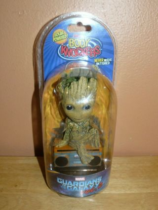 Groot - Marvel Guardians Of The Galaxy Vol 2 Body Knocker - Solar Powered -