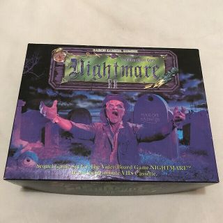 Nightmare II 2 VHS Video Board Game Expansion Complete (VHS) 1991 Vintage 2