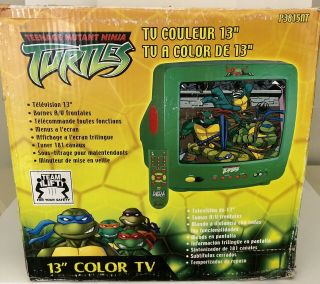 Teenage Mutant Ninja Turtles Raphael 13 " Television Retro Gaming Crt Tv P3815nt