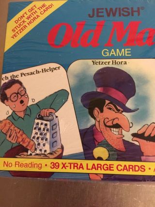 Jewish Old Maid Card Game NIP 39 Cards Age 4 - 10 Family Holiday Gift JET Brooklyn 2