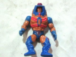 A Vintage 1983 Masters Of The Universe He Man Man E Faces Figurine