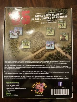 Flying Pig Game Wargame ' 65 w/Alone in the Jungle Expansion 2