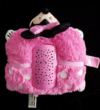 Disney Minnie Mouse Pink Pillow Pet Dream Lites Night Light Mini