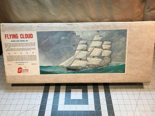 Flying Cloud Wood Ship Model Kit D4 By Sterling Models