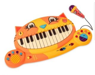 B.  Toys Meowsic Musical Keyboard Microphone Piano Playing Toy