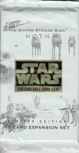 Star Wars Ccg - Limited Bb Hoth Booster Factory Pack