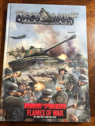 Flames Of War Grey Wolf Revised Edition Rulebook By Battlefront Fw110