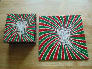 Springbok Mini " Bilbao " Jigsaw Puzzle By Marcel Barbeau Complete 70 Pc 7 " X 7 "
