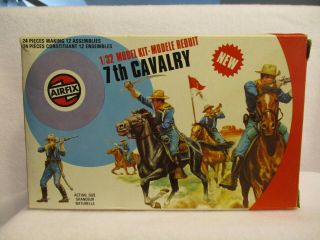 Airfix 7th Cavalry 24 Pc Complete Model Kit 1/32 51469 - 3 This Is A Kit
