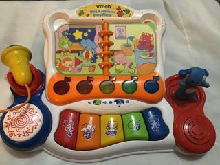 Vtech Sing And Discovering Story Piano Interactive Music Sounds Lights Toddlers