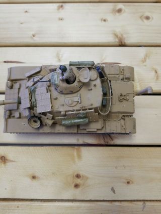 Built Model M60a1 Rise Tank Desert Storm Usmc