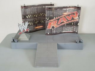 Mattel Wwe Raw Superstar Entrance Stage Playset Without Electronic Screen