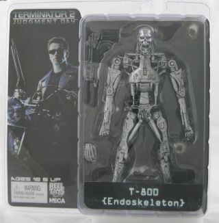 Neca Terminator 2 Judgment Day T - 800 Endoskeleton 7  Action Figure Ia45e