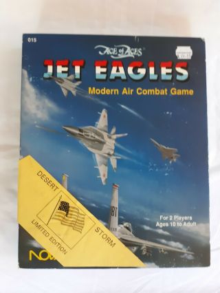 Ace Of Aces Jet Eagles Modern Air Combat Game Desert Storm Limited Edition Nova