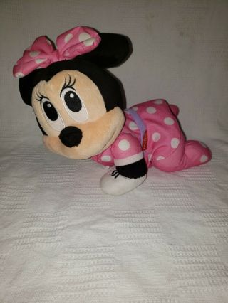 Disney Baby Minnie Mouse Musical Crawling Talking Girls Toys Pal Plush 2013