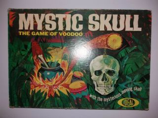 Ideal 1964 Mystic Skull Voodoo Game Complete