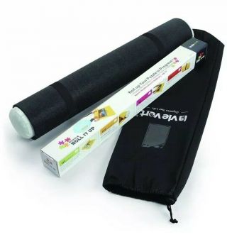 Lavievert Jigsaw Puzzle Roll - Up/ Inflatable Tube /storage Black Open No Clip