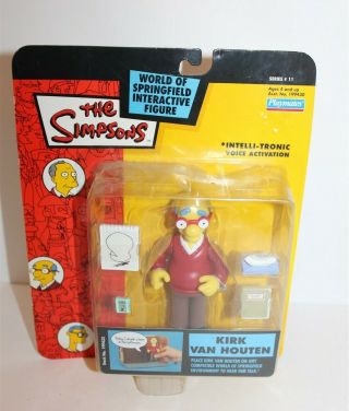The Simpsons Kirk Van Houten Figure 2002 Playmates 5 " Series 11