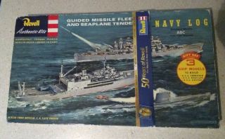 Revell G - 333:495 Guided Missile Fleet 1950s Usn 3 Ship Set 50 Years Special E