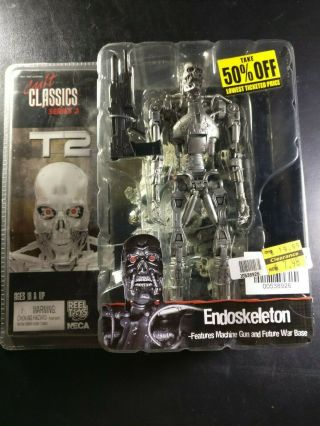 Neca Reel Toys Cult Classics Series 3 Terminator 2 T2 Endoskelaton