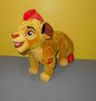Disney Store The Lion King Guard Kion Stuffed Plush 14 " Embroidered Features