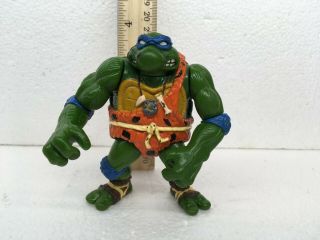 Vintage 1992 Teenage Mutant Ninja Turtles Tmnt " Cave - Turtle Leo " Action Figure