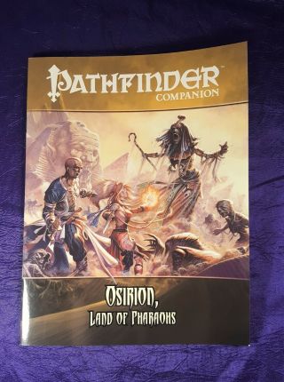 Pathfinder Companion - Osirion,  Land Of Pharaohs
