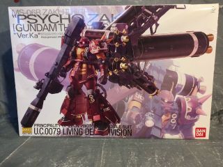 Gundam Mg Master Grade 1/100 191 Psycho Zaku Thunderbolt Ver Ka Model Kit
