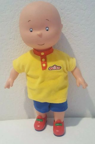 Caillou Classic Friend Plush Doll Pbs Kids Boy Baby Doll Toy 14 "