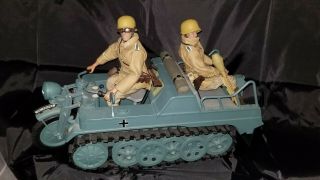 The Ultimate Soldier Kettenkrad Motrcycle 1:6 w/ 2 GERMAN SOLDIERS & Accs. 2