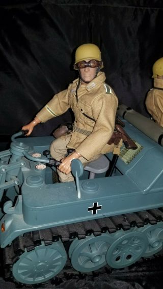 The Ultimate Soldier Kettenkrad Motrcycle 1:6 w/ 2 GERMAN SOLDIERS & Accs. 3