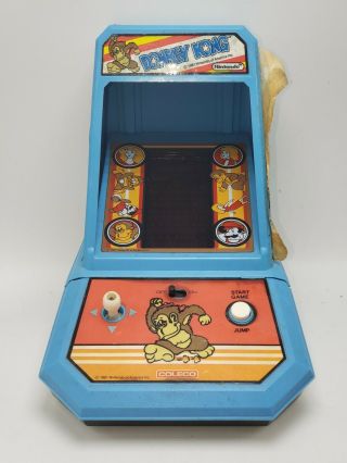Nintendo Coleco Donkey Kong Arcade Tabletop Handheld Video Game Gteat