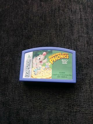 2004 Leap Frog Leapster Reading With Phonics Mole 